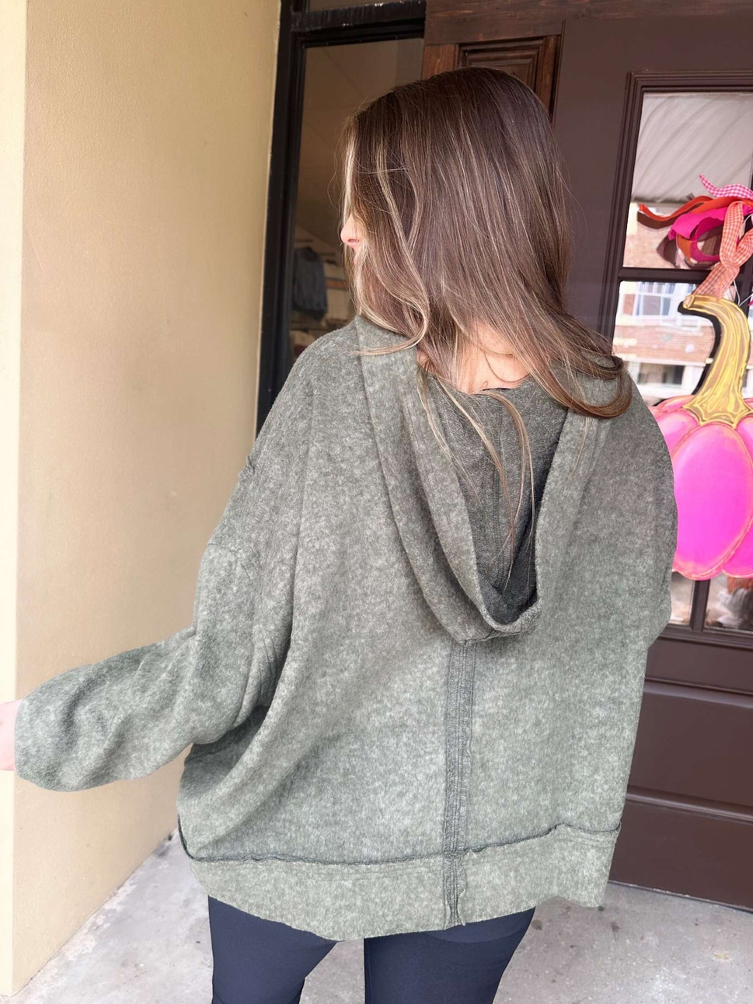 payton hoodie - olive