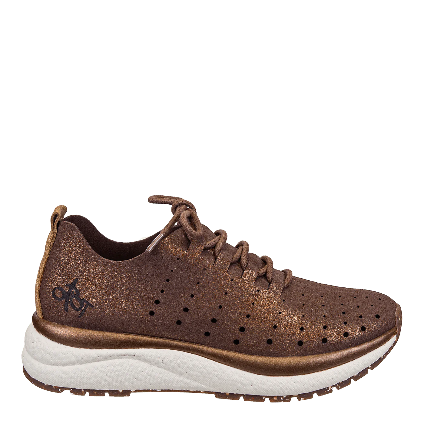 otbt alstead sneaker - dark bronze