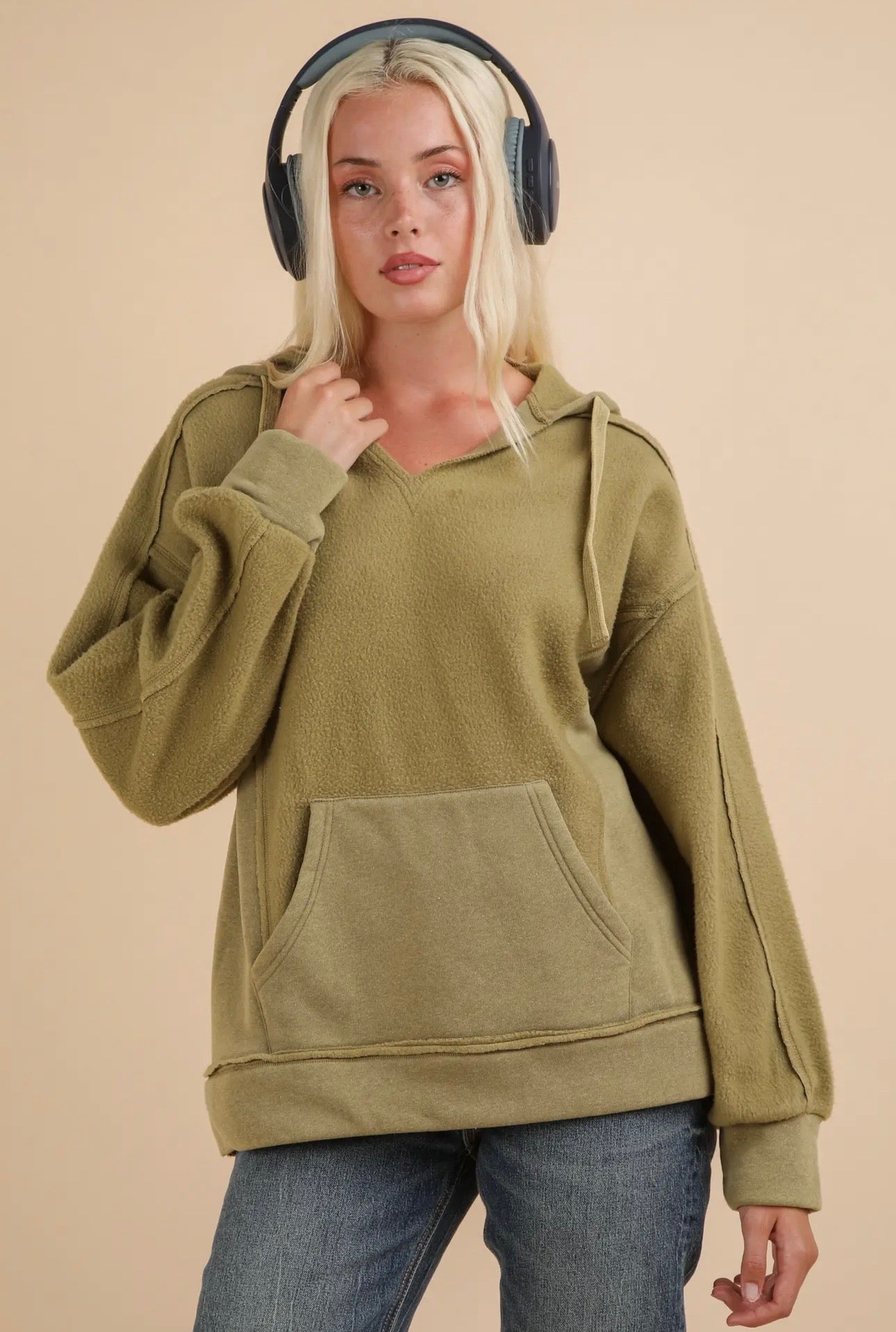 aspen hoodie - olive