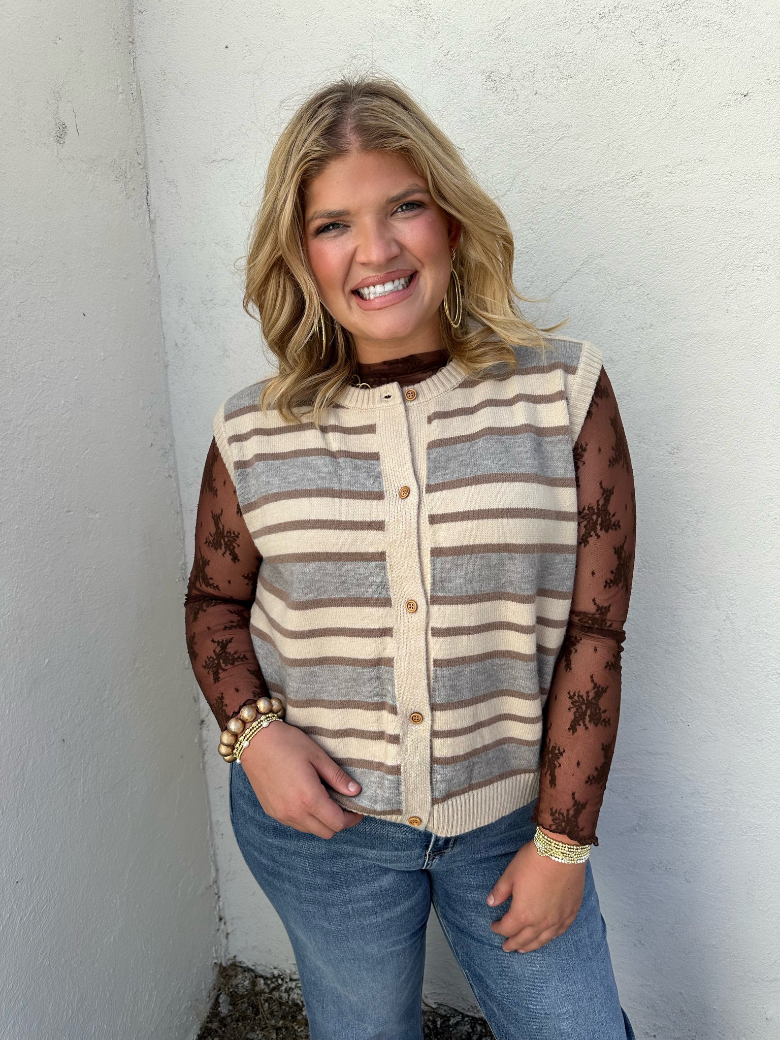 channing sweater vest