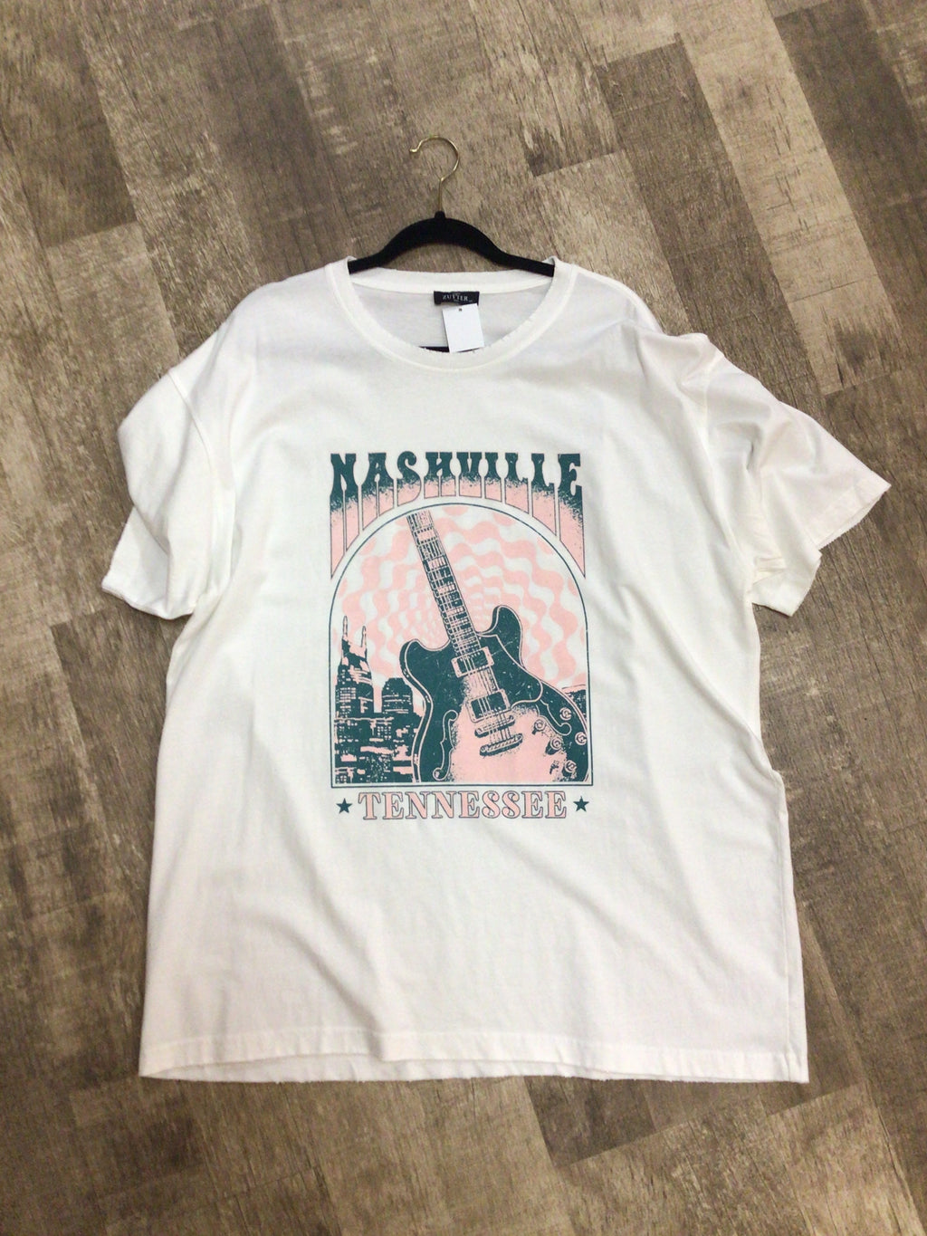 nashville tee - white