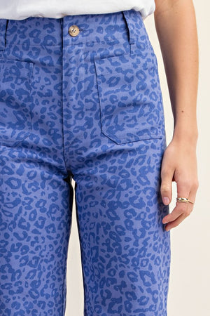 wild side pant in blue