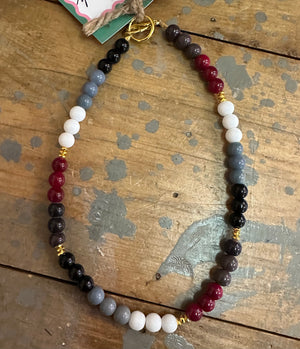 ms state beaded necklace