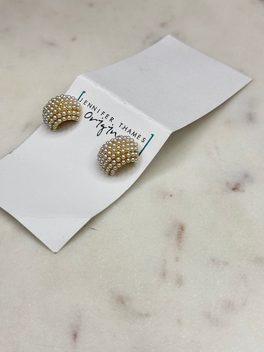 jto #25 pearl cuff earring