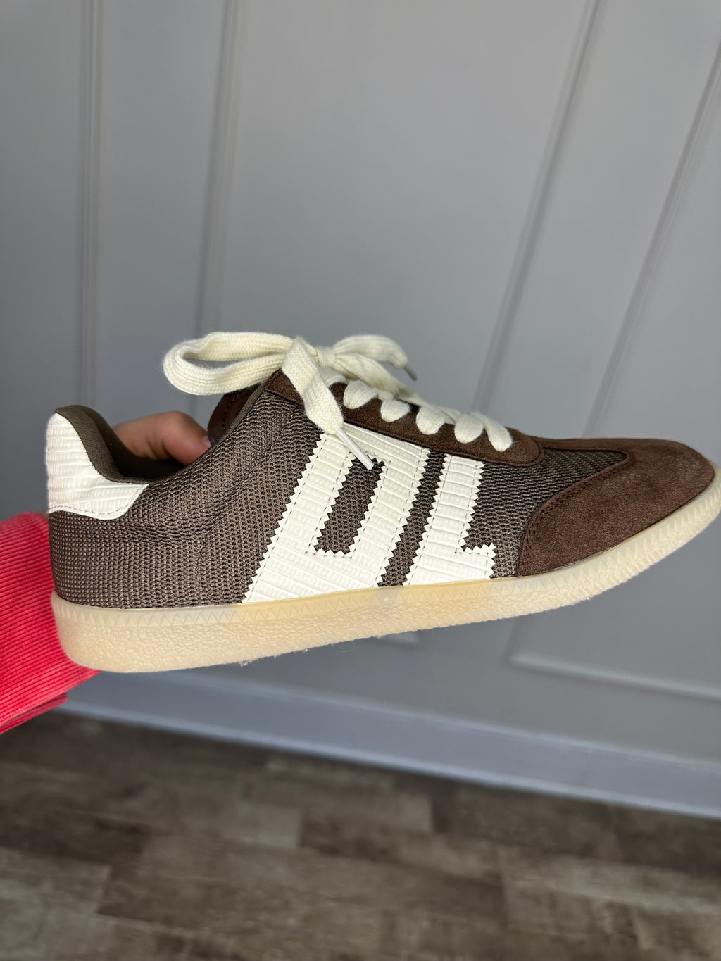 dirty laundry trackstar sneaker in brown
