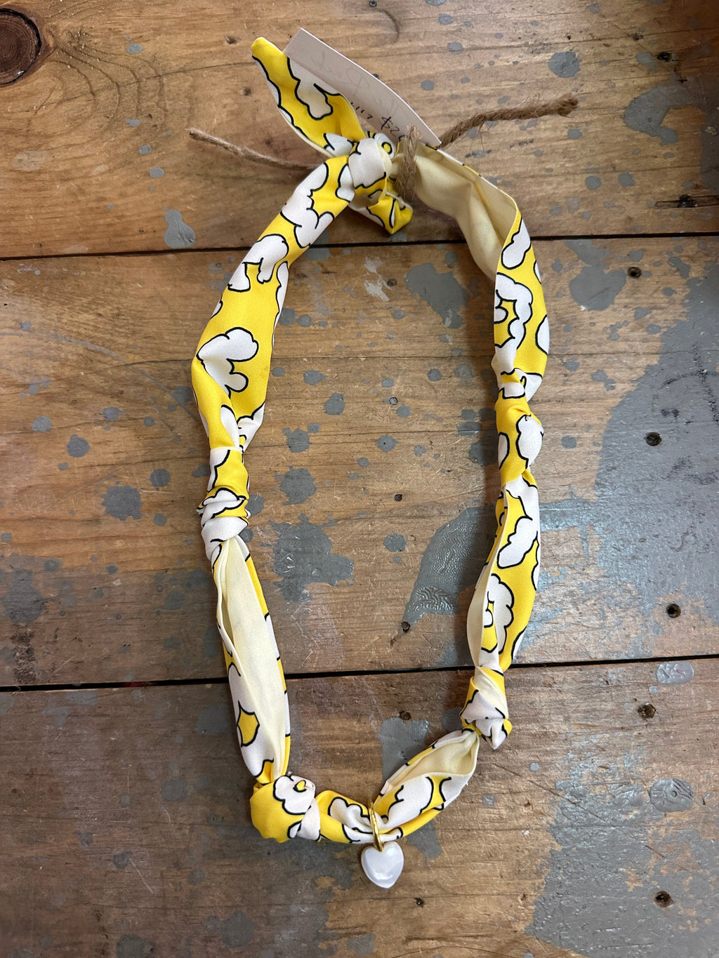 TR scarf necklace #117