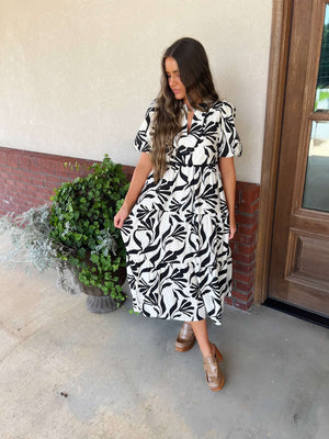 black and white moment maxi