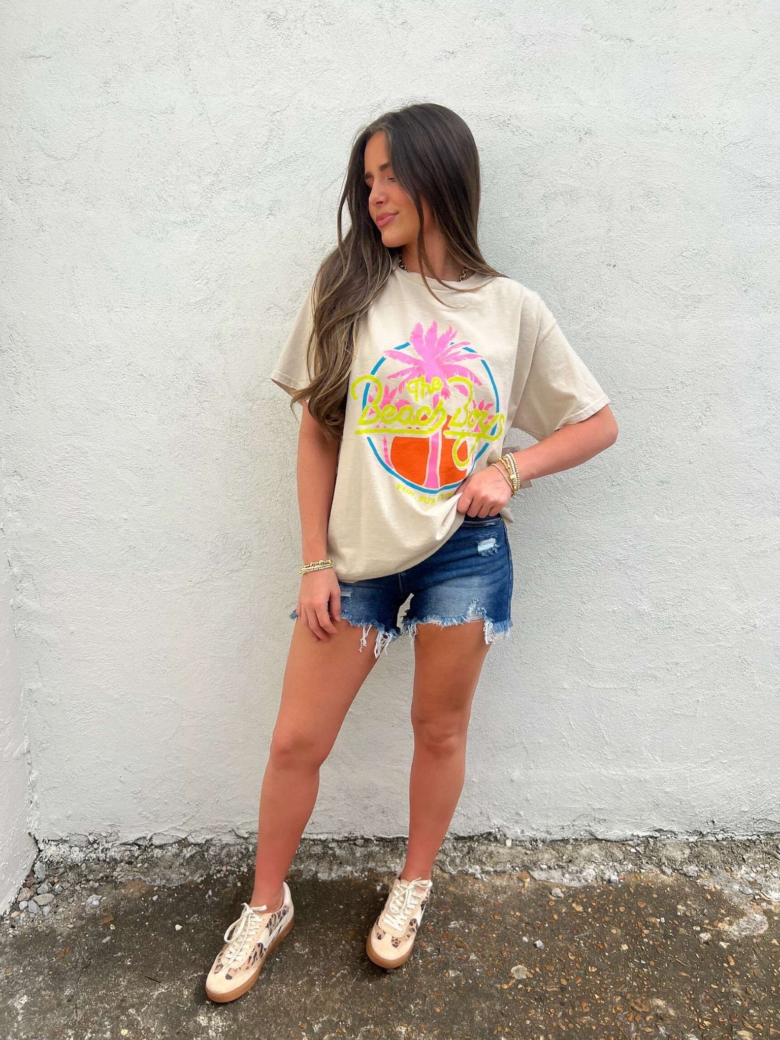 LivyLu The Beach Boys licensed thrifted tee
