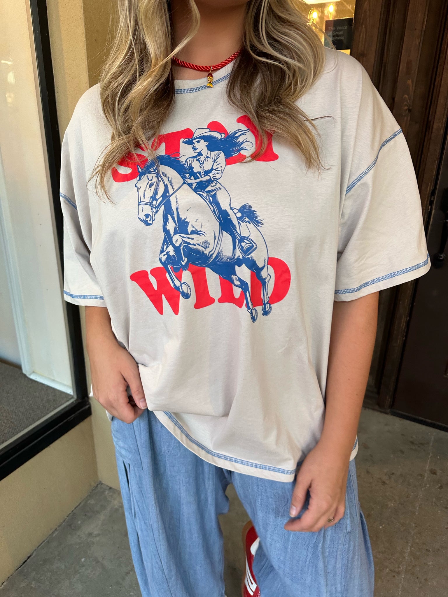 stay wild graphic tee