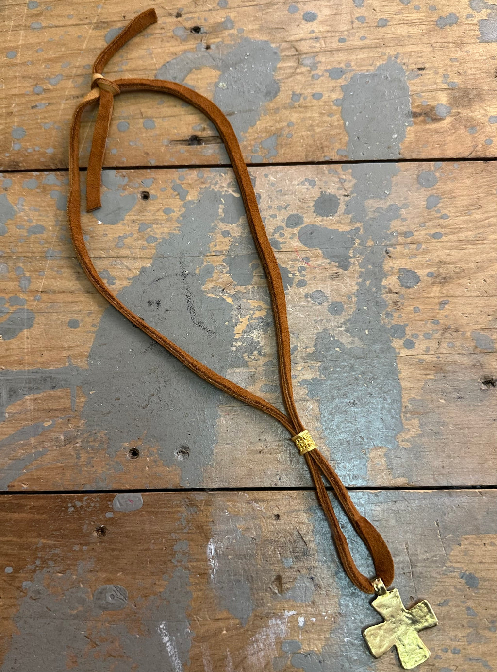 karter leather necklace