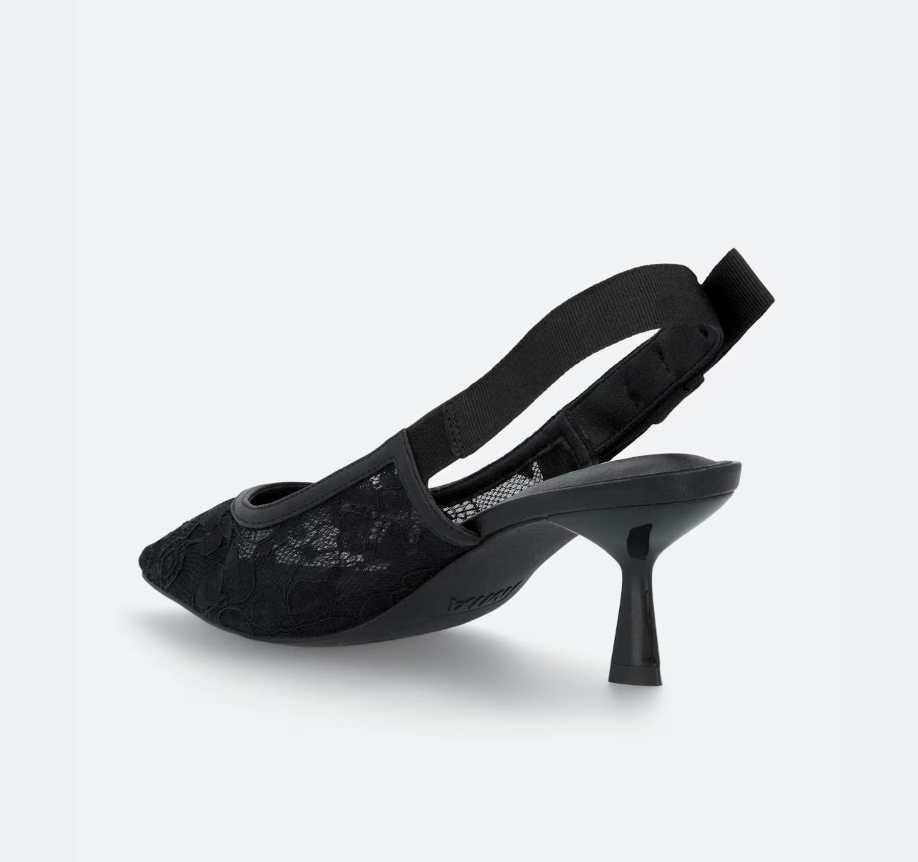 mia shoes naida slingback mesh heel