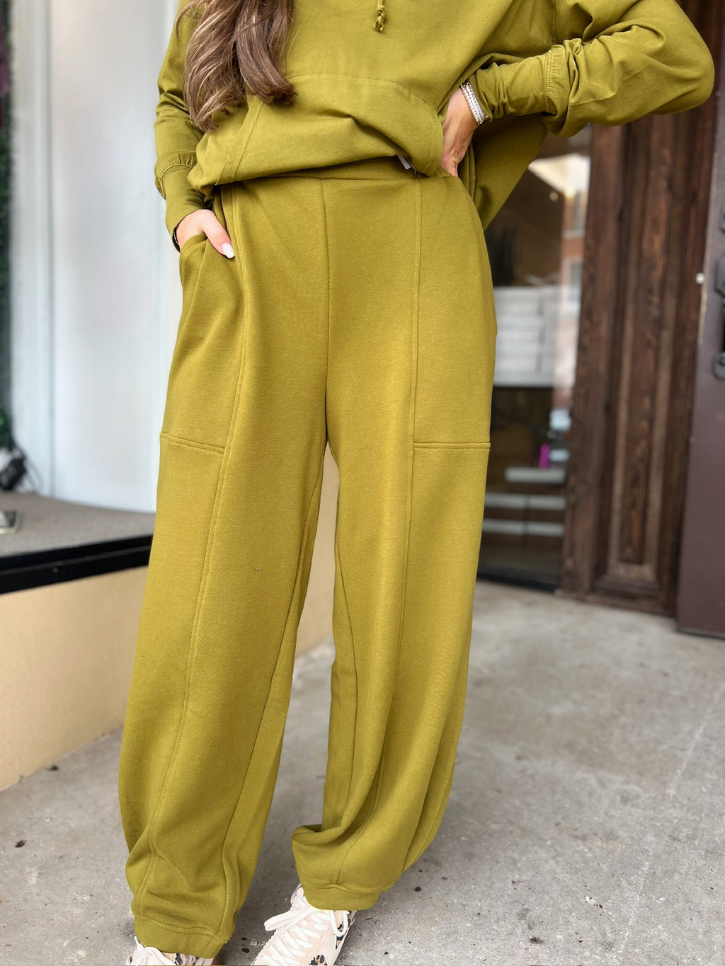 dune drifter jogger in olive