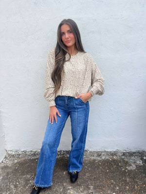 lola sweater  - natural