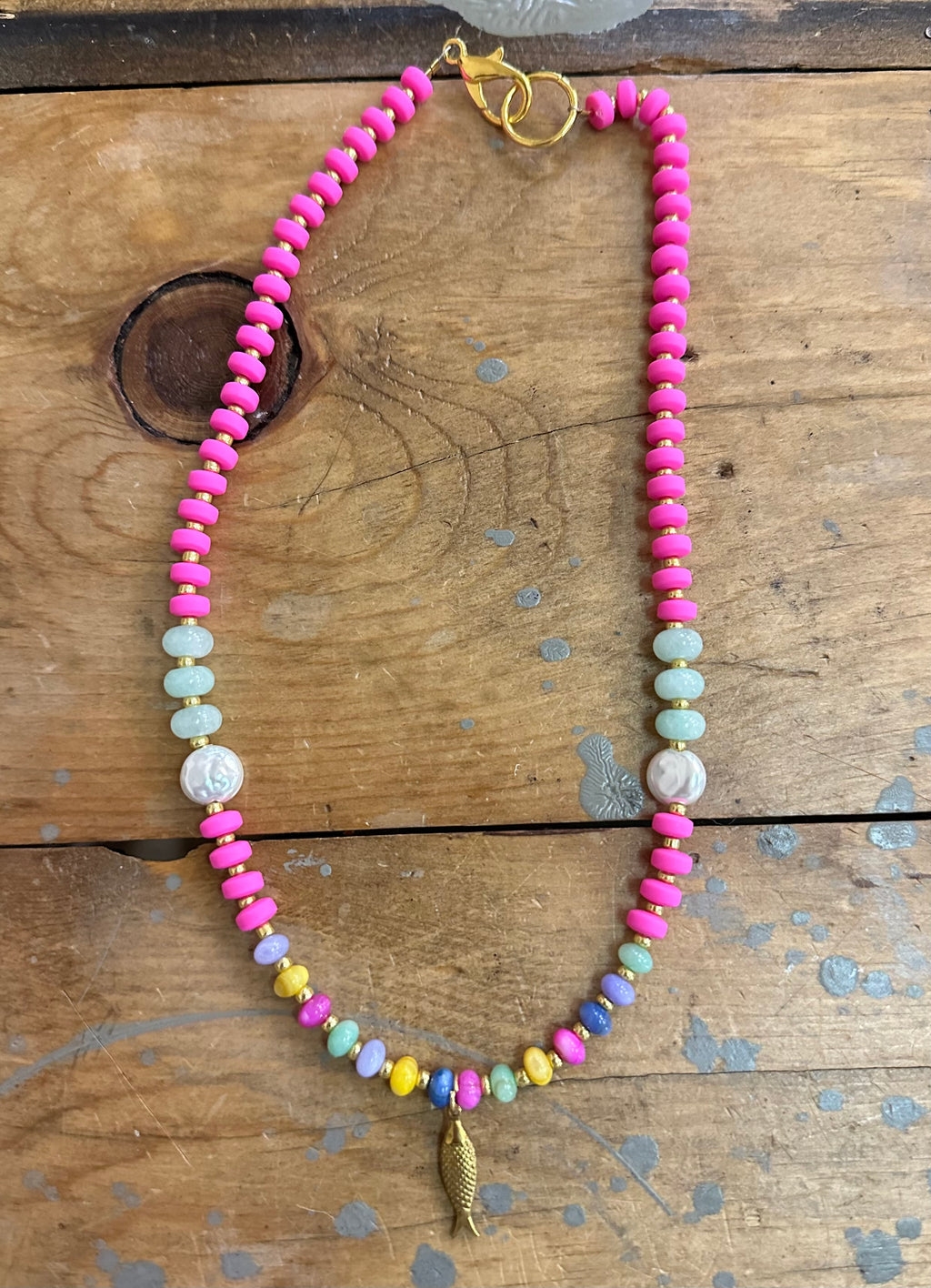 hailey beaded necklace