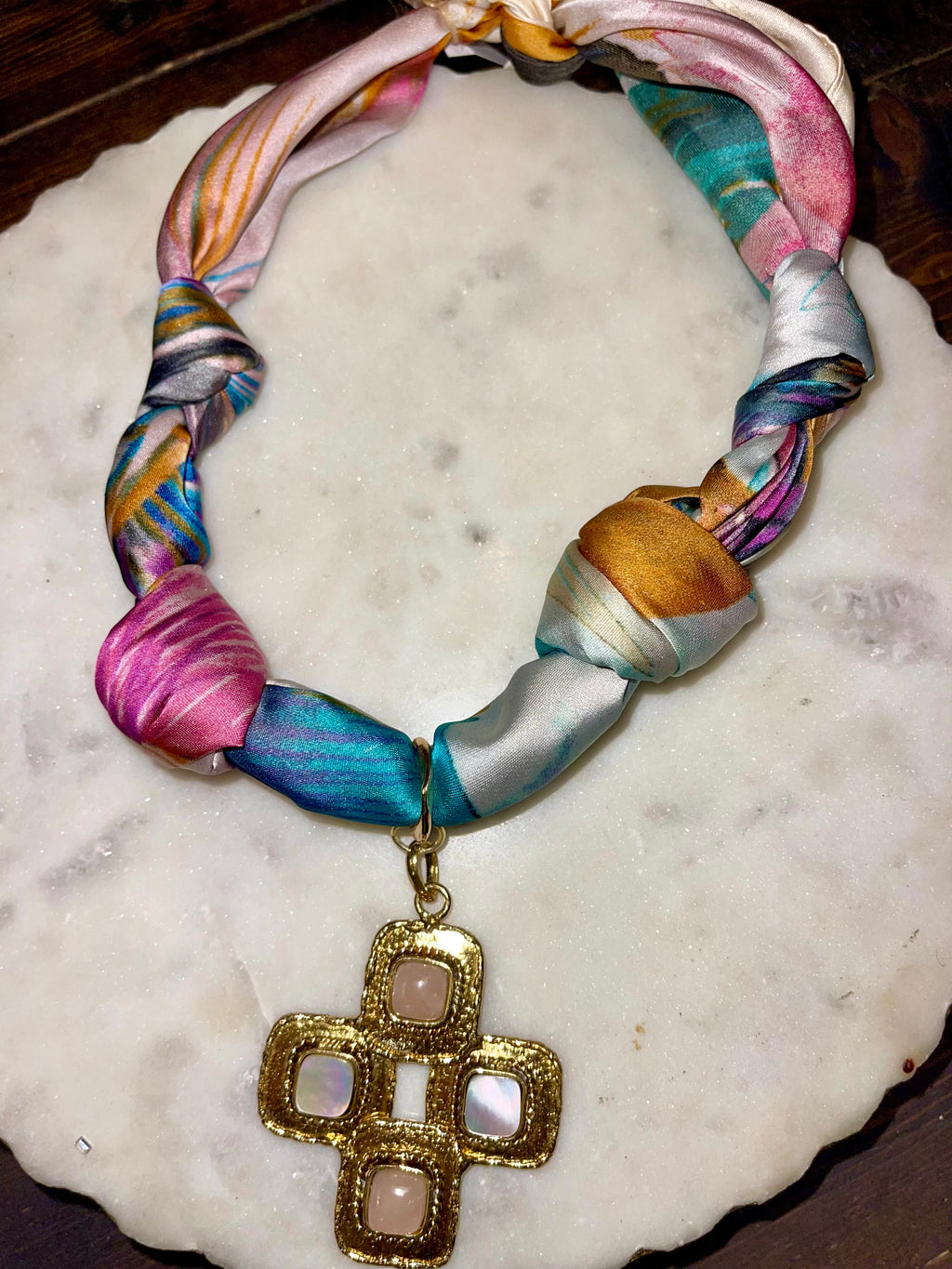 Jto Scarf necklace #1