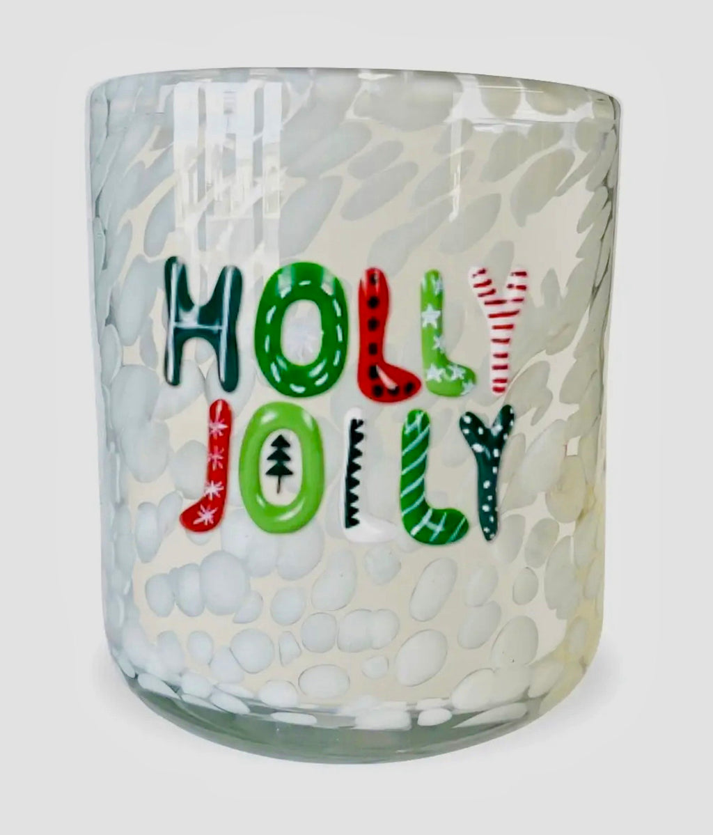 holly jolly- blue spruce 12oz candle