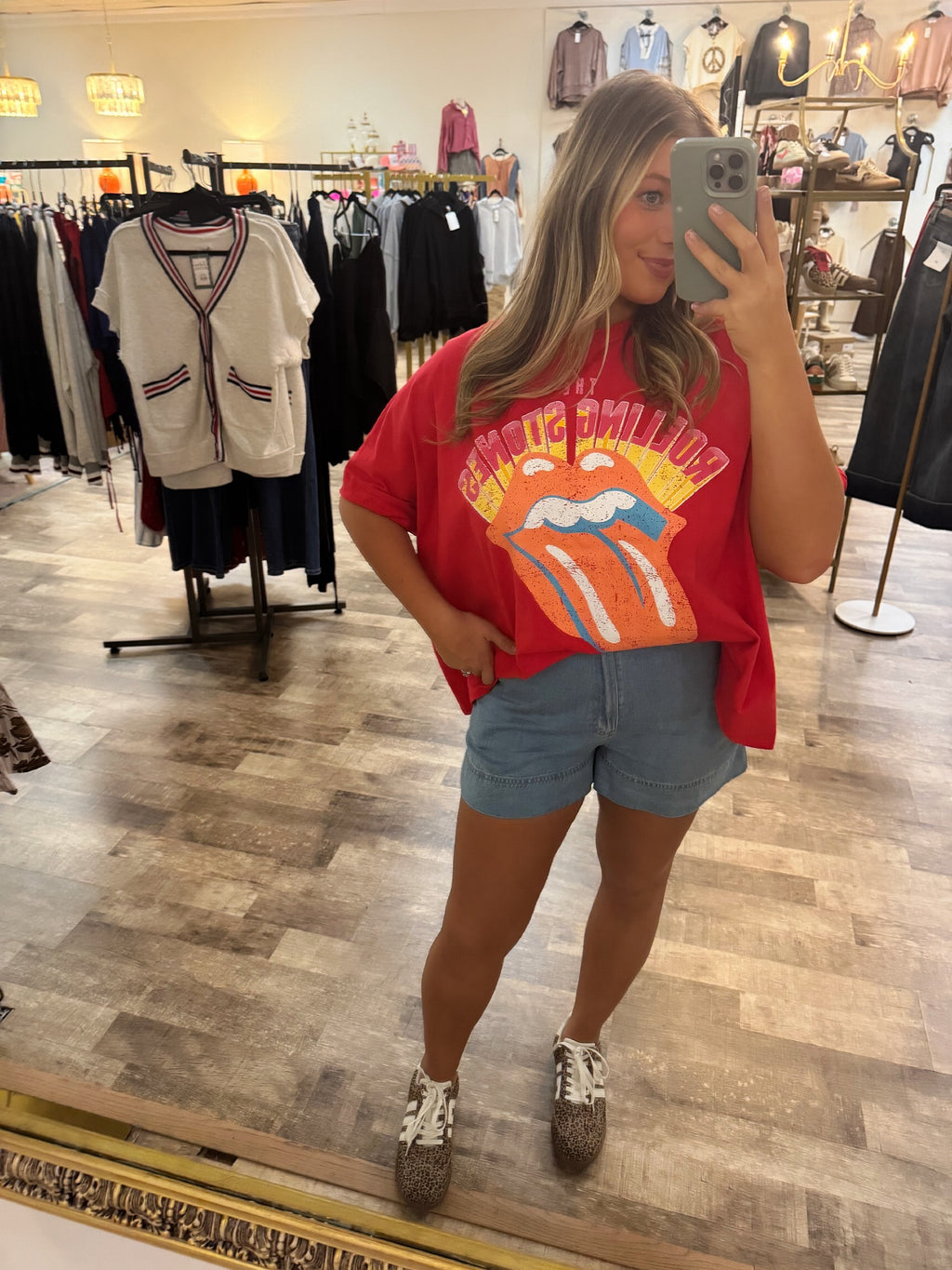 rolling stones graphic tee